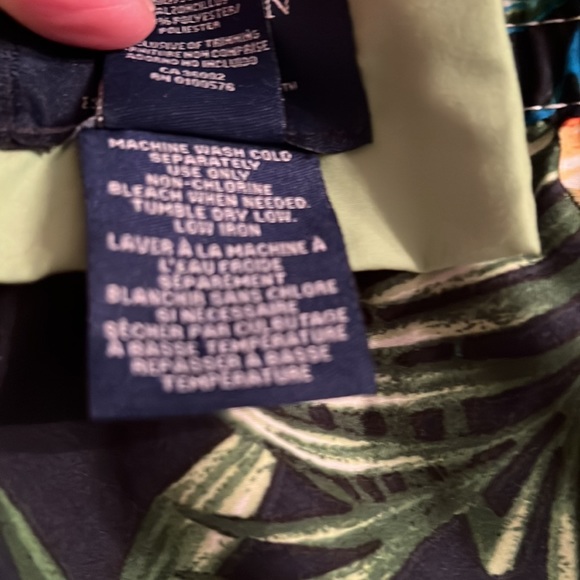 CARIBBEAN JOE SIZE XL MEN’S SWIM TRUNKS MESH LINING, ELASTIC DRAW STRING WAIST - Picture 7 of 8